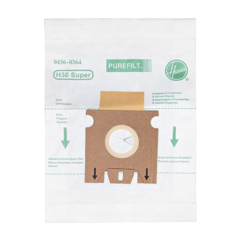 Hoover H30S Sacchetto per la polvere A cilindro Hoover H30S Sacchetto per la polvere A cilindro