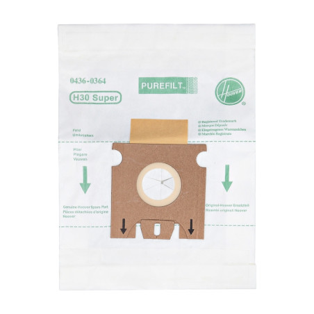 Hoover H30S Sacchetto per la polvere A cilindro