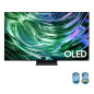 Samsung TV OLED 4K 83” QE83S90DAEXZT Smart TV Wi-Fi Graphite Black 2024, Processore NQ4 AI GEN2, Self-illuminating pixels,