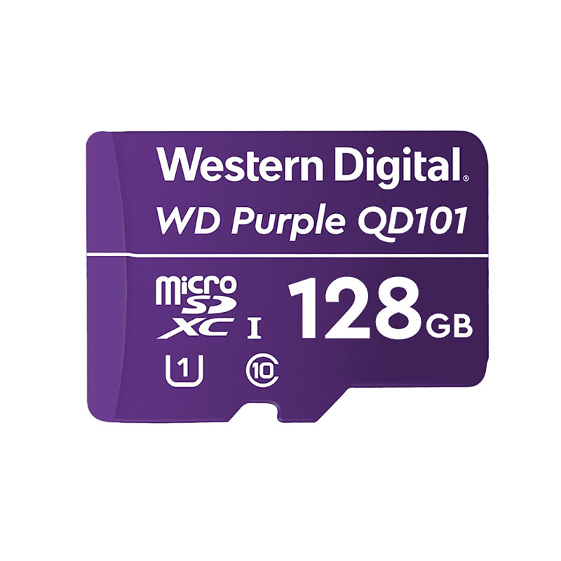 Western Digital WD Purple SC QD101 128 GB MicroSDXC Classe 10 Western Digital WD Purple SC QD101 128 GB MicroSDXC Classe 10