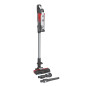 Hoover HF910H 011 Aspirapolvere elettrica Batteria Secco EPA Senza sacchetto 0,7 L 350 W Rosso, Titanio 4 Ah