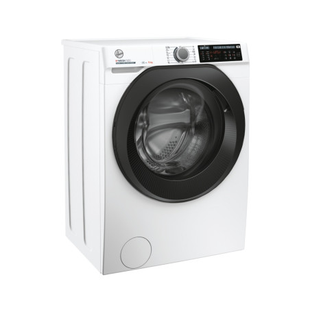 Hoover H-WASH 500 , Lavatrice Carica Frontale 8 KG, 15% più efficente della classe A, 1200 giri, Bianco, Inverter, Vapore,