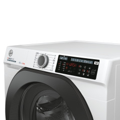 Hoover H-WASH 500 , Lavatrice Carica Frontale 8 KG, 15% più efficente della classe A, 1200 giri, Bianco, Inverter, Vapore,