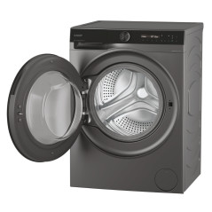 Candy ProWash 700, Lavatrice Slim 9 KG, 20% più efficente della classe A, 1400 giri, Antracite, Inverter, Vapore, Wi-Fi, BS