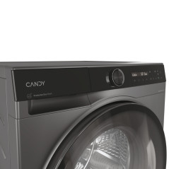 Candy ProWash 700, Lavatrice Slim 9 KG, 20% più efficente della classe A, 1400 giri, Antracite, Inverter, Vapore, Wi-Fi, BS