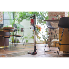 Hoover HF916BF 011 Aspirapolvere elettrica Batteria Secco EPA Senza sacchetto 0,7 L 400 W Nero, Metallico, Rosa