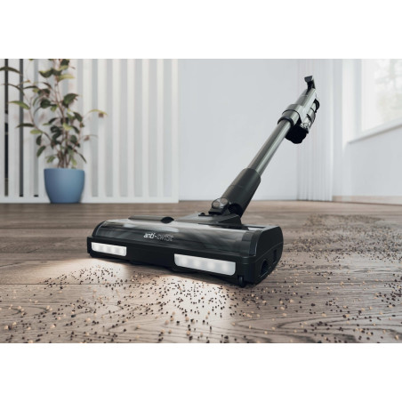 Hoover HF210HP 011 Aspirapolvere elettrica Batteria Secco EPA Senza sacchetto 1 L 165 W Grigio, Quarzo metallizzato