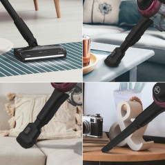 Hoover HF410H 011 Aspirapolvere elettrica Batteria Secco Micro Senza sacchetto 0,4 L 240 W Magenta 2,5 Ah