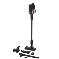 Hoover HF416BF 011 Aspirapolvere elettrica Batteria Secco Micro Senza sacchetto 0,4 L 240 W Nero, Rosa