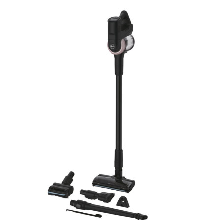 Hoover HF416BF 011 Aspirapolvere elettrica Batteria Secco Micro Senza sacchetto 0,4 L 240 W Nero, Rosa