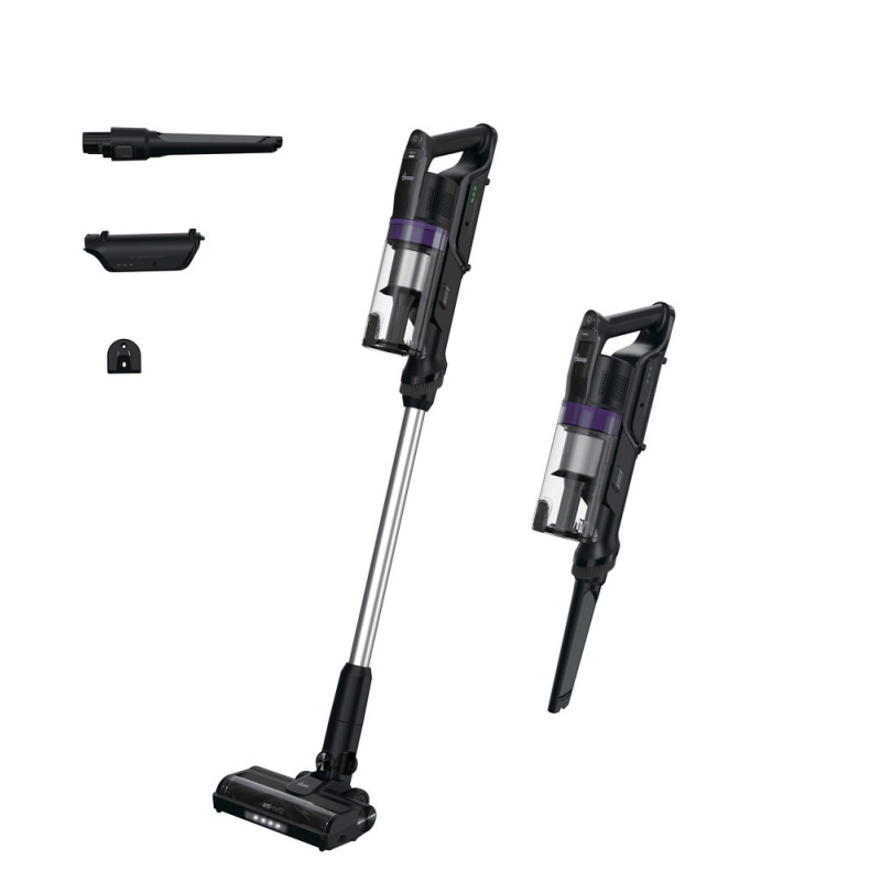 Hoover HF1PZ10H 011 Aspirapolvere a bastone 2 in 1 Batteria Secco Schiuma Senza sacchetto 165 W Argento 2,2 Ah