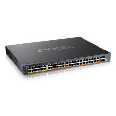 Zyxel XMG2230-52HP Gestito L2/L3 2.5G Ethernet (100/1000/2500) Supporto Power over Ethernet (PoE) 1U Nero