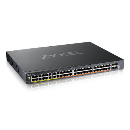 Zyxel XMG2230-52HP Gestito L2/L3 2.5G Ethernet (100/1000/2500) Supporto Power over Ethernet (PoE) 1U Nero