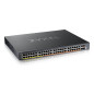 Zyxel XMG2230-52HP Gestito L2/L3 2.5G Ethernet (100/1000/2500) Supporto Power over Ethernet (PoE) 1U Nero