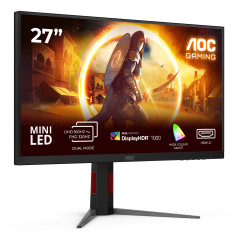 AOC G4 U27G4XM Monitor PC 68,6 cm (27") 3840 x 2160 Pixel 4K Ultra HD LED Nero, Rosso