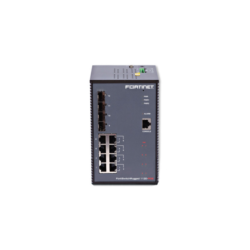 Fortinet FortiSwitch Rugged Gestito L2 Gigabit Ethernet (10/100/1000) Supporto Power over Ethernet (PoE) Grigio