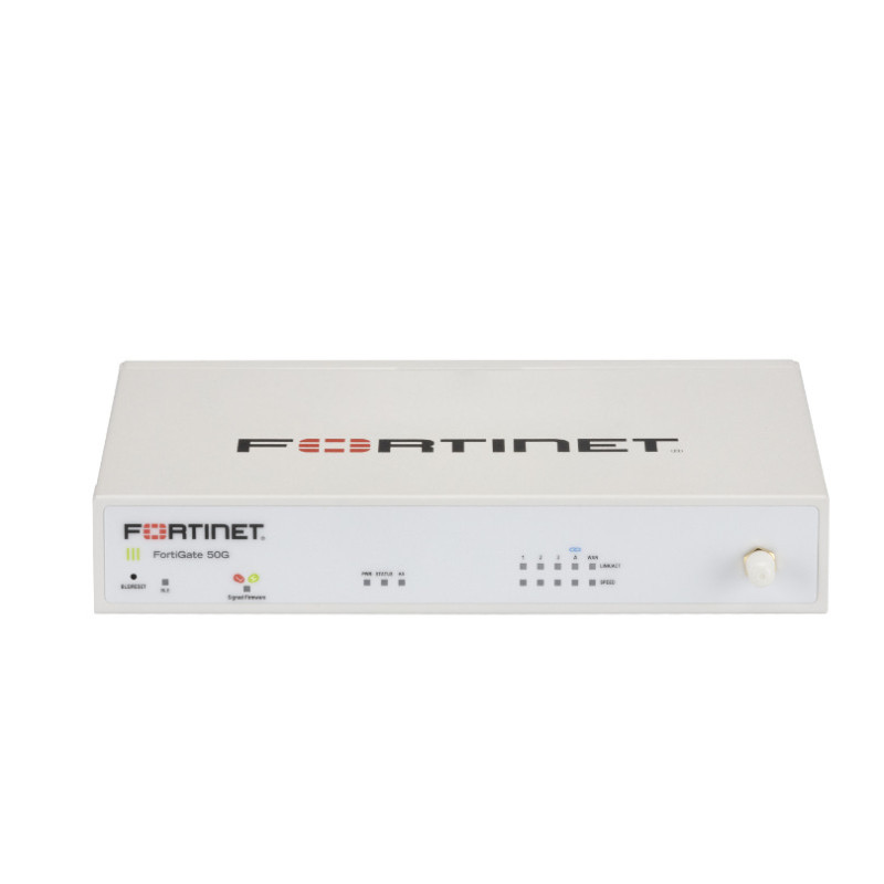Fortinet FortiGate 50G firewall (hardware) Desktop 5 Gbit/s Fortinet FortiGate 50G firewall (hardware) Desktop 5 Gbit/s