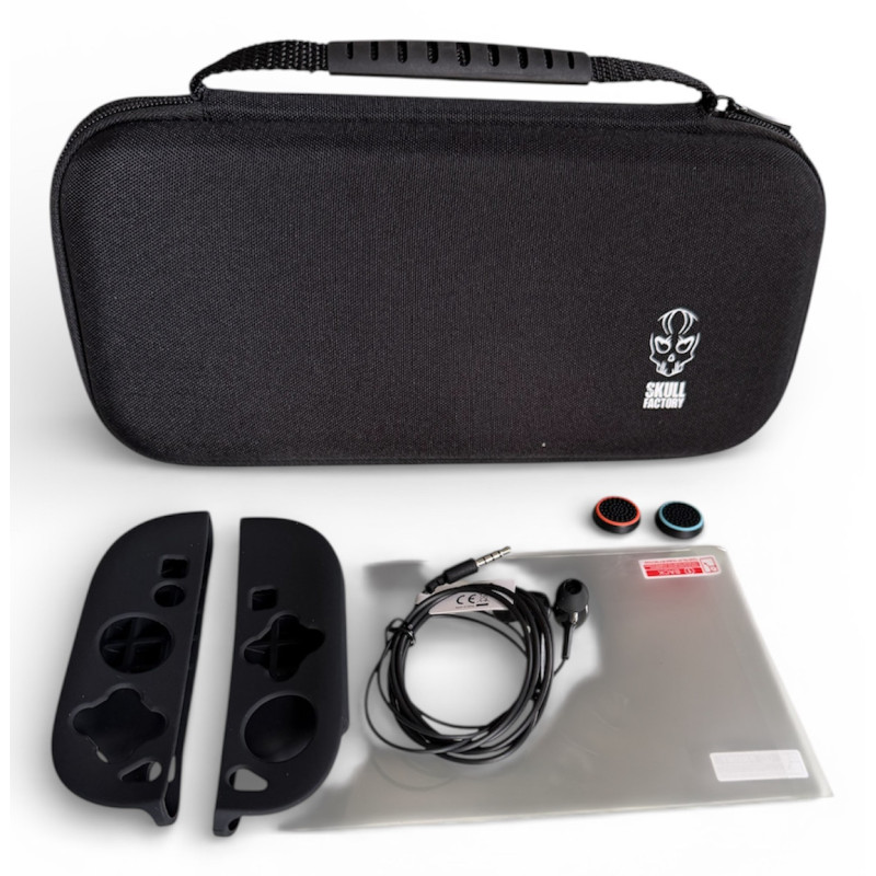 Skull Factory KIT DI PROTEZIONE 5IN1 NSW2 Skull Factory KIT DI PROTEZIONE 5IN1 NSW2