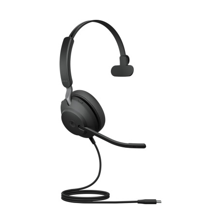 Jabra Evolve2 40 Auricolare Cablato A Padiglione Ufficio USB tipo-C Nero