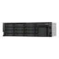 QNAP TS-H1655XEU-RP Server di archiviazione Armadio (3U) Intel Atom® C5125 8 GB DDR4 0 TB QuTS hero Nero, Grigio