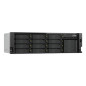 QNAP TS-H1655XEU-RP Server di archiviazione Armadio (3U) Intel Atom® C5125 8 GB DDR4 0 TB QuTS hero Nero, Grigio