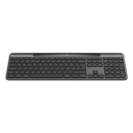 Logitech Signature Slim Solar+ wireless keyboard K980 tastiera Universale RF senza fili + Bluetooth QWERTY Italiano Grafite