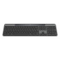 Logitech Signature Slim Solar+ wireless keyboard K980 tastiera Universale RF senza fili + Bluetooth QWERTY Italiano Grafite