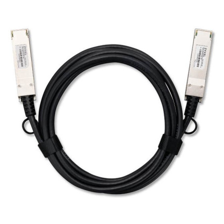 Zyxel DAC100G-3M-ZZ0101F cavo InfiniBand e in fibra ottica QSFP28 DAC Nero