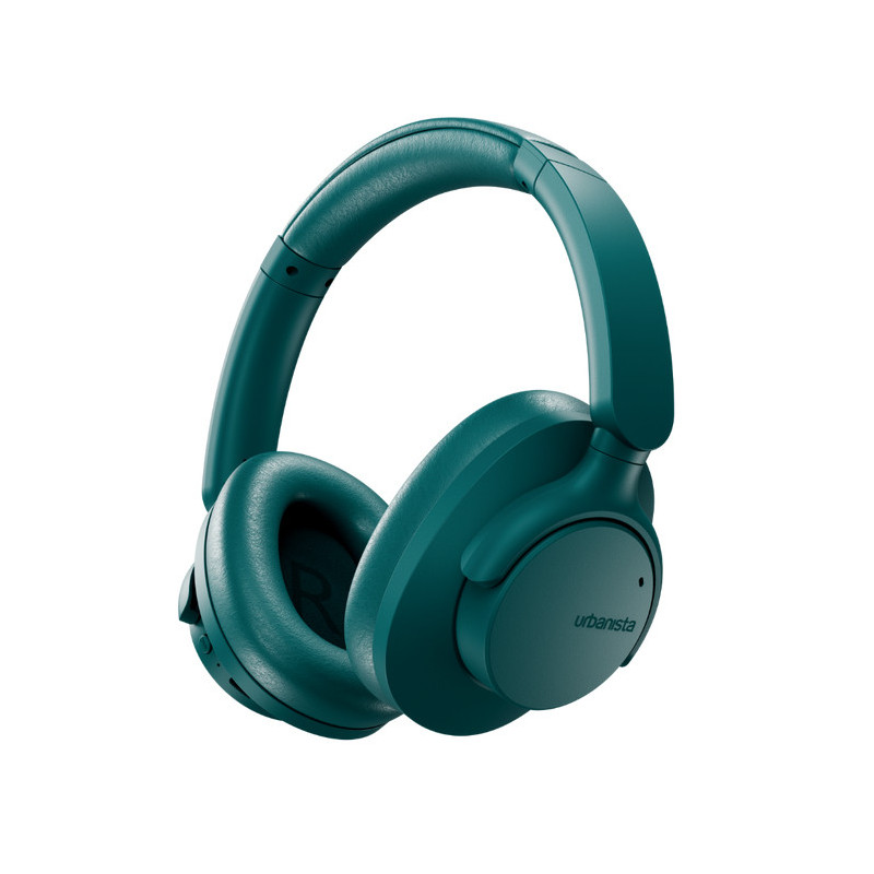 Urbanista Valencia Teal Green Auricolare Con cavo e senza cavo A Padiglione Musica e Chiamate Bluetooth Verde
