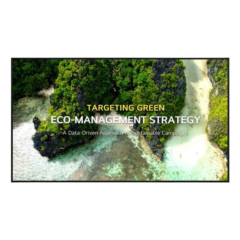 LG 50UL3Q-E visualizzatore di messaggi Pannello piatto per segnaletica digitale 127 cm (50") LED Wi-Fi 350 cd/m² 4K Ultra HD