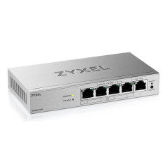 Zyxel GS1200-5HPV3 Gestito L2 Gigabit Ethernet (10/100/1000) Supporto Power over Ethernet (PoE) Desktop Grigio