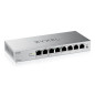 Zyxel GS1200-8HPV3 Gestito L2 Gigabit Ethernet (10/100/1000) Supporto Power over Ethernet (PoE) Desktop Grigio