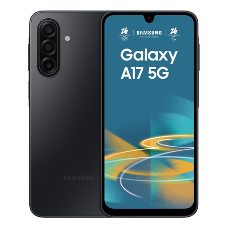 Samsung Galaxy A17 5G 17 cm (6.7") Dual SIM ibrida Android 15 USB tipo-C 4 GB 128 GB 5000 mAh Nero