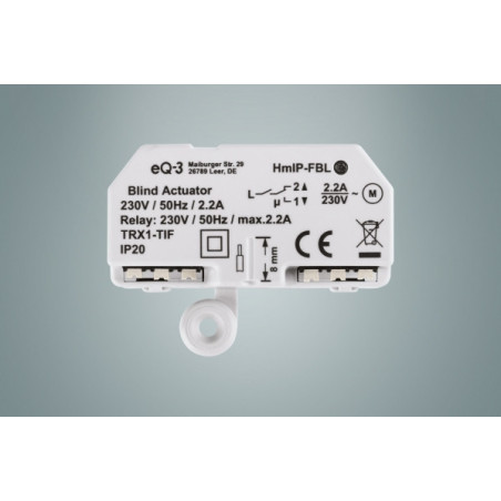 Homematic IP HmIP-FBL accessorio saracinesca/persiana Trasmettitore Bianco