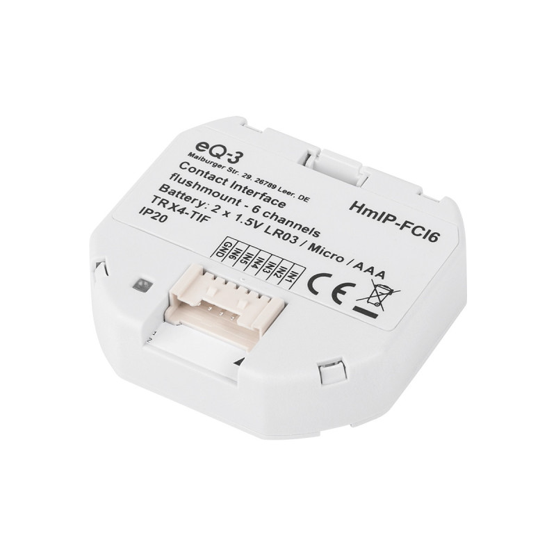 Homematic IP HmIP-FCI6 interruttore della luce Bianco Homematic IP HmIP-FCI6 interruttore della luce Bianco