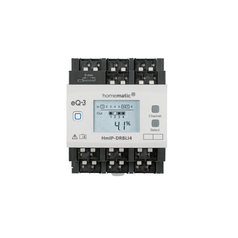 Homematic IP HMIP-DRBLI4 interruttore della luce Bianco Homematic IP HMIP-DRBLI4 interruttore della luce Bianco
