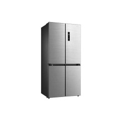 Midea MDRF632FIE46 frigorifero side-by-side Libera installazione 474 L Grigio, Acciaio inox, Bianco
