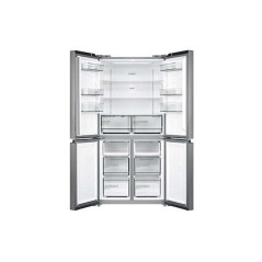 Midea MDRF632FIE46 frigorifero side-by-side Libera installazione 474 L Grigio, Acciaio inox, Bianco