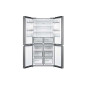 Midea MDRF632FIE46 frigorifero side-by-side Libera installazione 474 L Grigio, Acciaio inox, Bianco Midea MDRF632FIE46 frigorifero side-by-side Libera installazione 474 L Grigio, Acciaio inox, Bianco