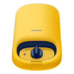 Comfeè MC-JK1312P201 piastra per waffle 1 waffle 950 W Blu, Giallo