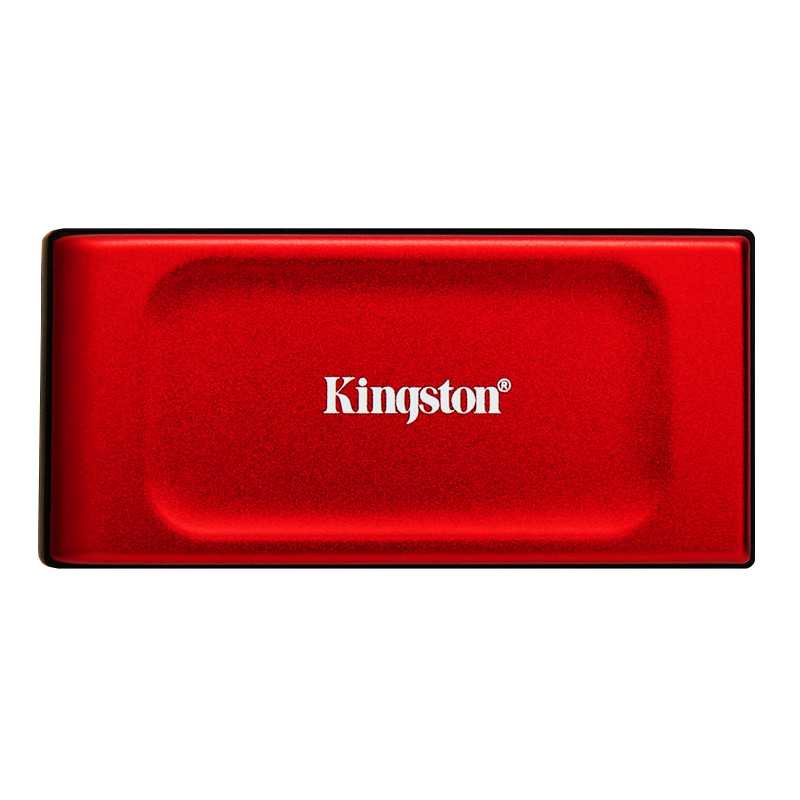 Kingston Technology 2TB SSD esterno XS1000 USB 3.2 Gen 2, Rosso SXS1000R/2000G