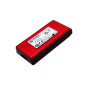 Kingston Technology 2TB SSD esterno XS1000 USB 3.2 Gen 2, Rosso SXS1000R/2000G