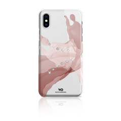 White Diamonds Liquids custodia per cellulare 14,7 cm (5.8") Cover Rose Gold, Bianco