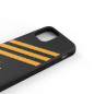 Adidas 3-Stripes custodia per cellulare 13,7 cm (5.4") Cover Nero, Oro
