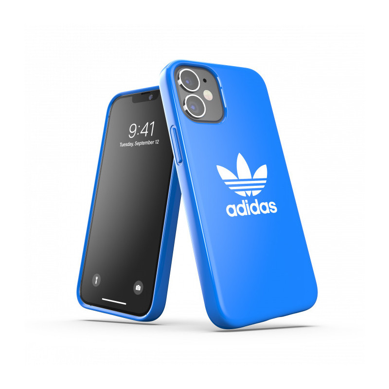 Adidas 42288 custodia per cellulare 13,7 cm (5.4") Cover Blu, Bianco
