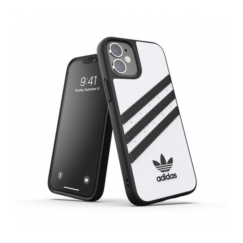 Adidas 3-Stripes custodia per cellulare 13,7 cm (5.4") Cover Nero, Bianco - 8718846083652
