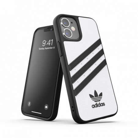 Adidas 3-Stripes custodia per cellulare 13,7 cm (5.4") Cover Nero, Bianco
