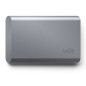 LaCie Mobile SSD Secure Tecnologia Thunderbolt 1 TB USB tipo-C 3.2 Gen 2 (3.1 Gen 2) Grigio