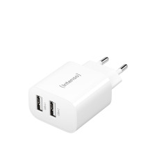 Intenso POWER ADAPTER 2XUSB-A 7802412 Universale Bianco AC Interno