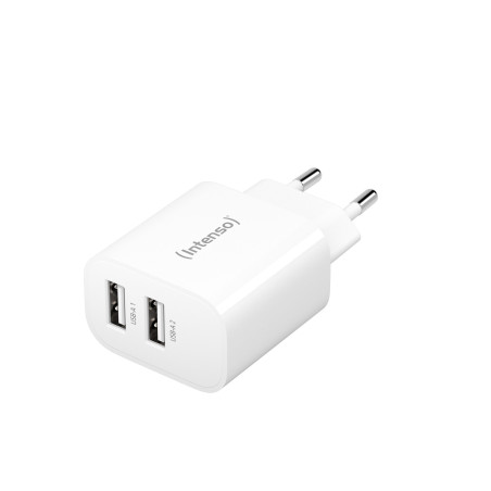 Intenso POWER ADAPTER 2XUSB-A 7802412 Universale Bianco AC Interno